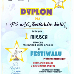 Festiwal Piosenki Dziecięcej "Muzyczna Gwiazda z Bocianiego Gniazda"