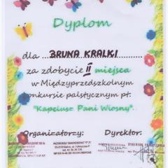 Udział w Miedzyprzedszkolnym Konkursie Plastcznym "Kapelusz Pani Wiosny"