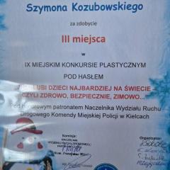 IX Miejski Konkurs Plastyczny pod hasłem „Zima lubi dzieci najbardziej na świecie – czyli zdrowo, bezpiecznie, zimowo…”